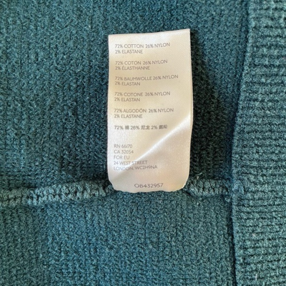 Free People Ottoman Slouchy Tunic Sweater Dress in Dark Turquoise - Picture 5 of 8